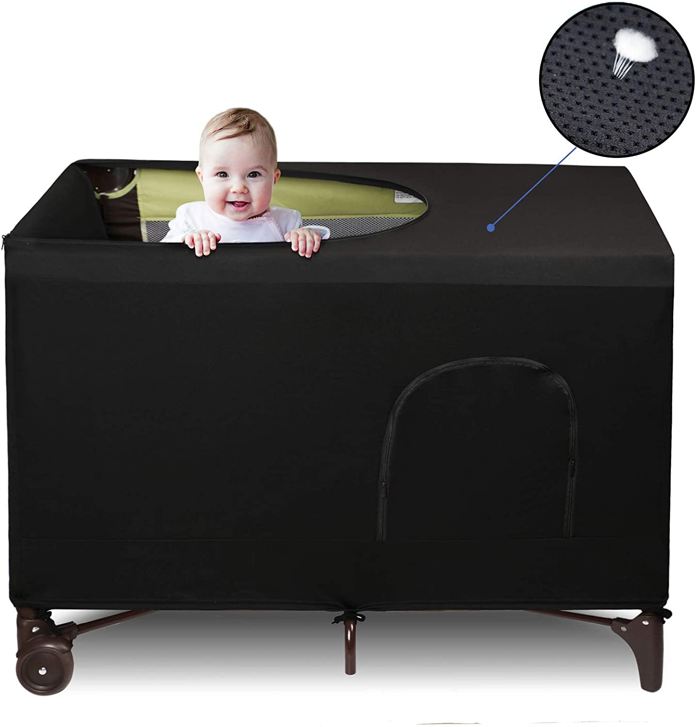 Pack and Play Crib Cover