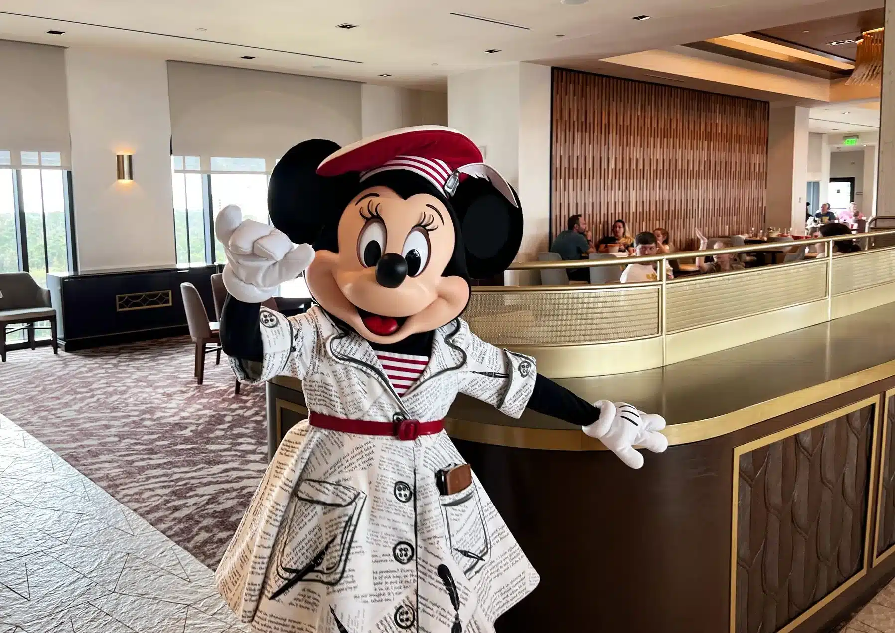Minnie Mouse - Topolino's Terrace - Hardest to Get Reservations at Disney World