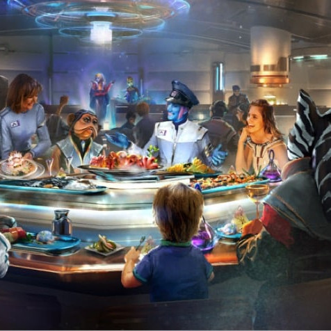 Star Wars Galactic Starcruiser - Captain’s Table