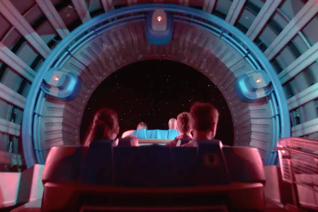Guardians of the Galaxy: Cosmic Rewind Disney World Roller Coaster