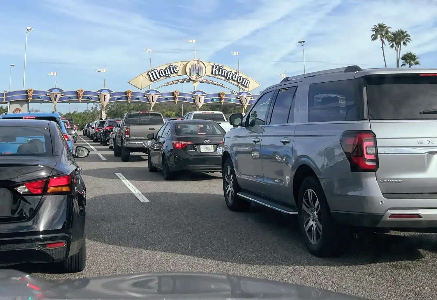 Magic Kingdom Toll Plaza - Disney World Transportation