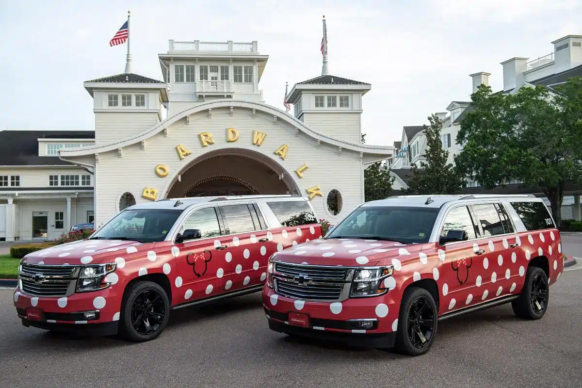 Walt Disney World Transportation - Minnie Vans