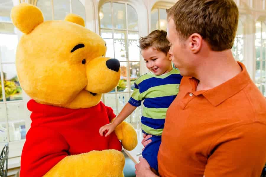 Winnie the Pooh Crystal Palace Character Dining