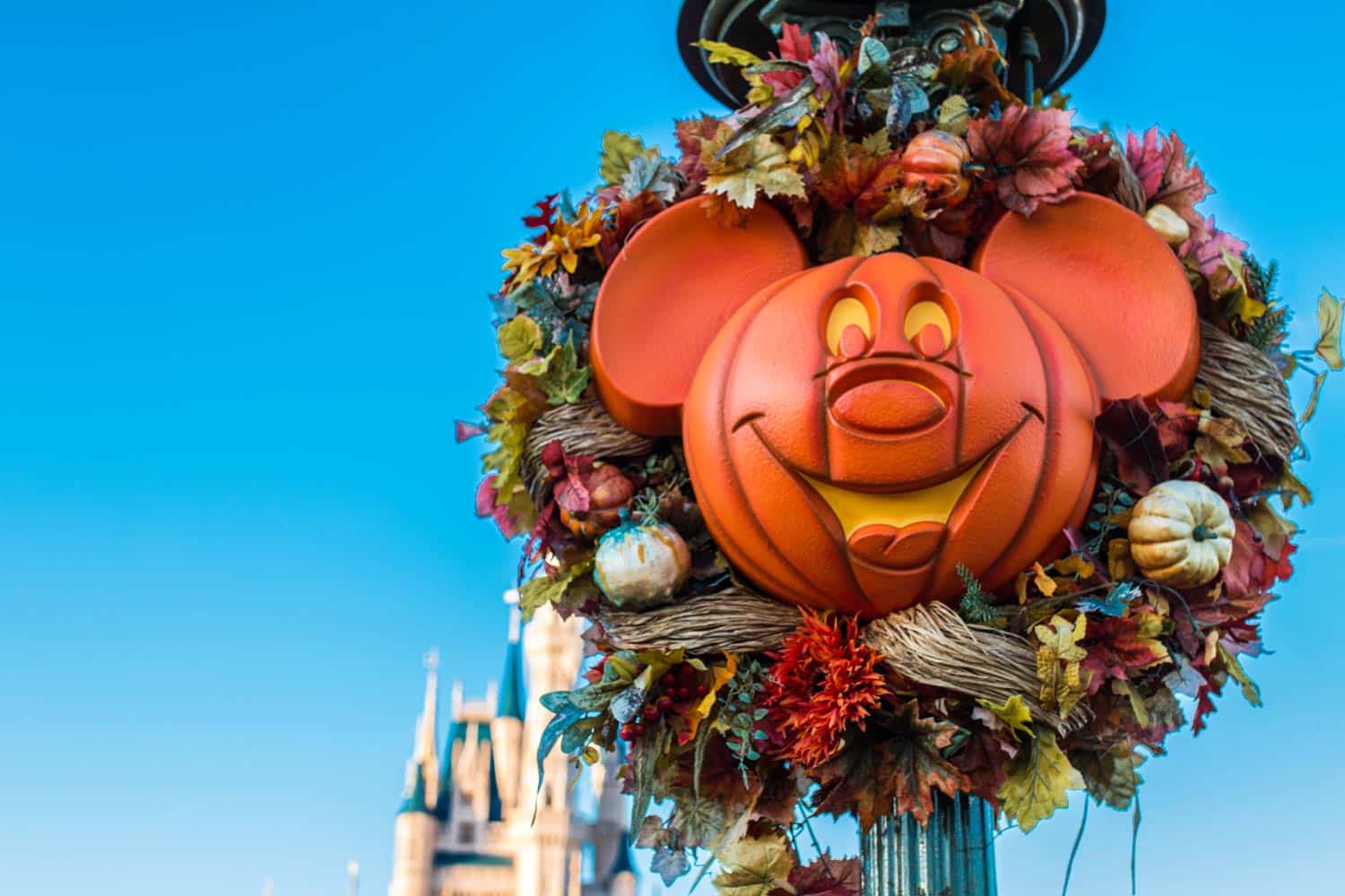 Mickey Pumpkin at Magic Kingdom - Mickey's Not So Scary Halloween Party