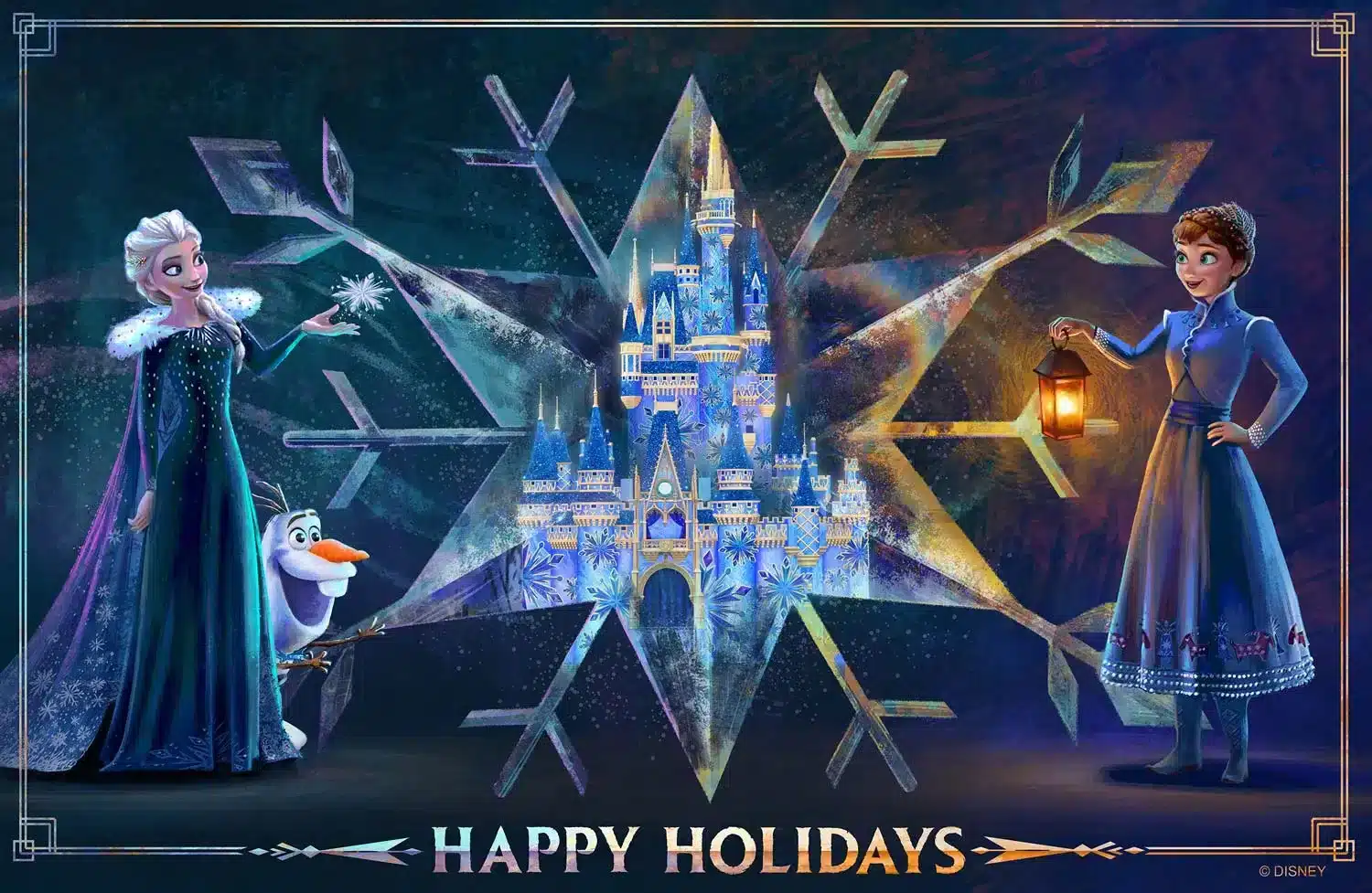 Frozen Holiday Surprise - Disney World