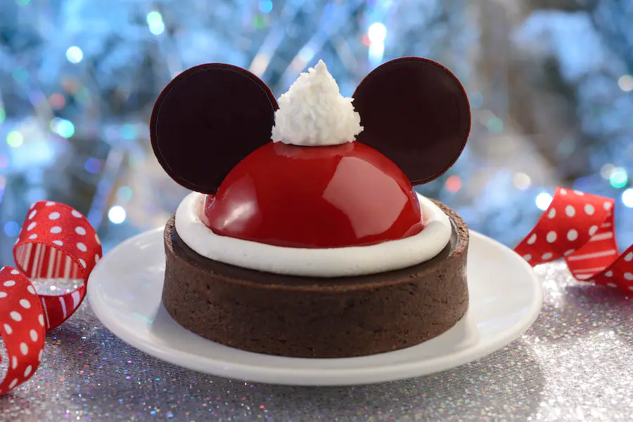 Mickey Ears Dome Cake - Holiday Offerings - Mickey’s Very Merry Christmas Party Food