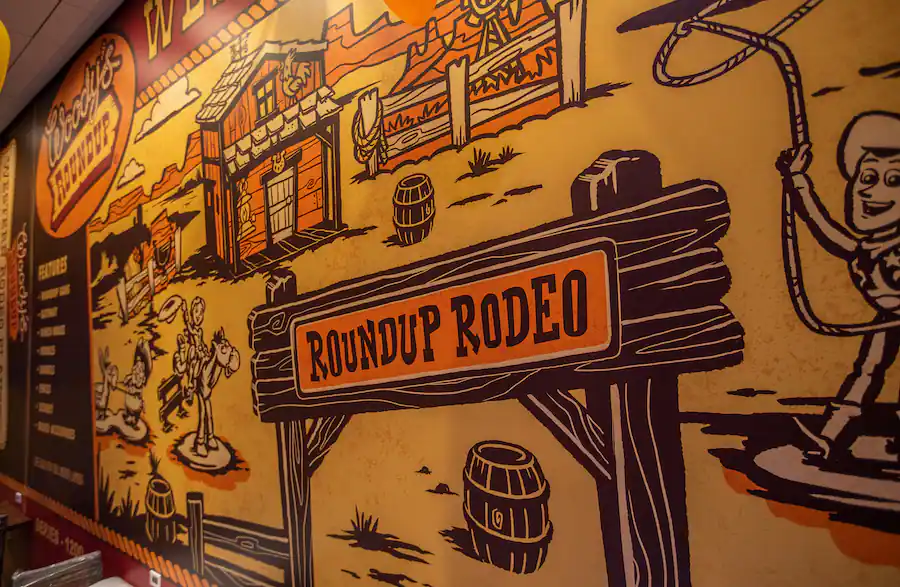 Roundup Rodeo Barbecue - Toy Story Land Restaurant Decoration - Disney World Dining