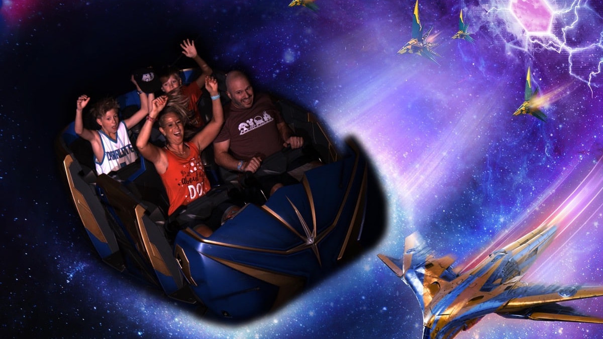 EPCOT Guardians of the Galaxy on Ride Picture