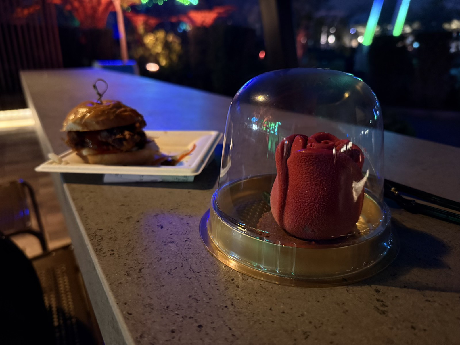 Enchanted Rose and Softshell Crab Sandwich - EPCOT Festival of the Arts - Guide2WDW