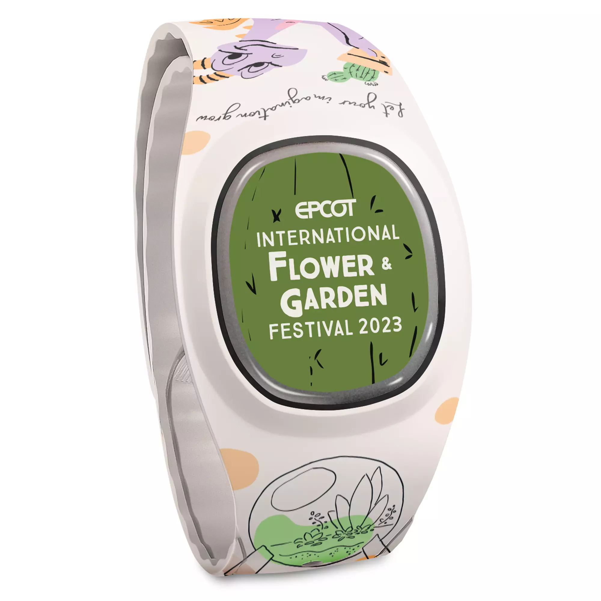 Figment Flower and Garden MagicBand+ - Disney World Packing Guide