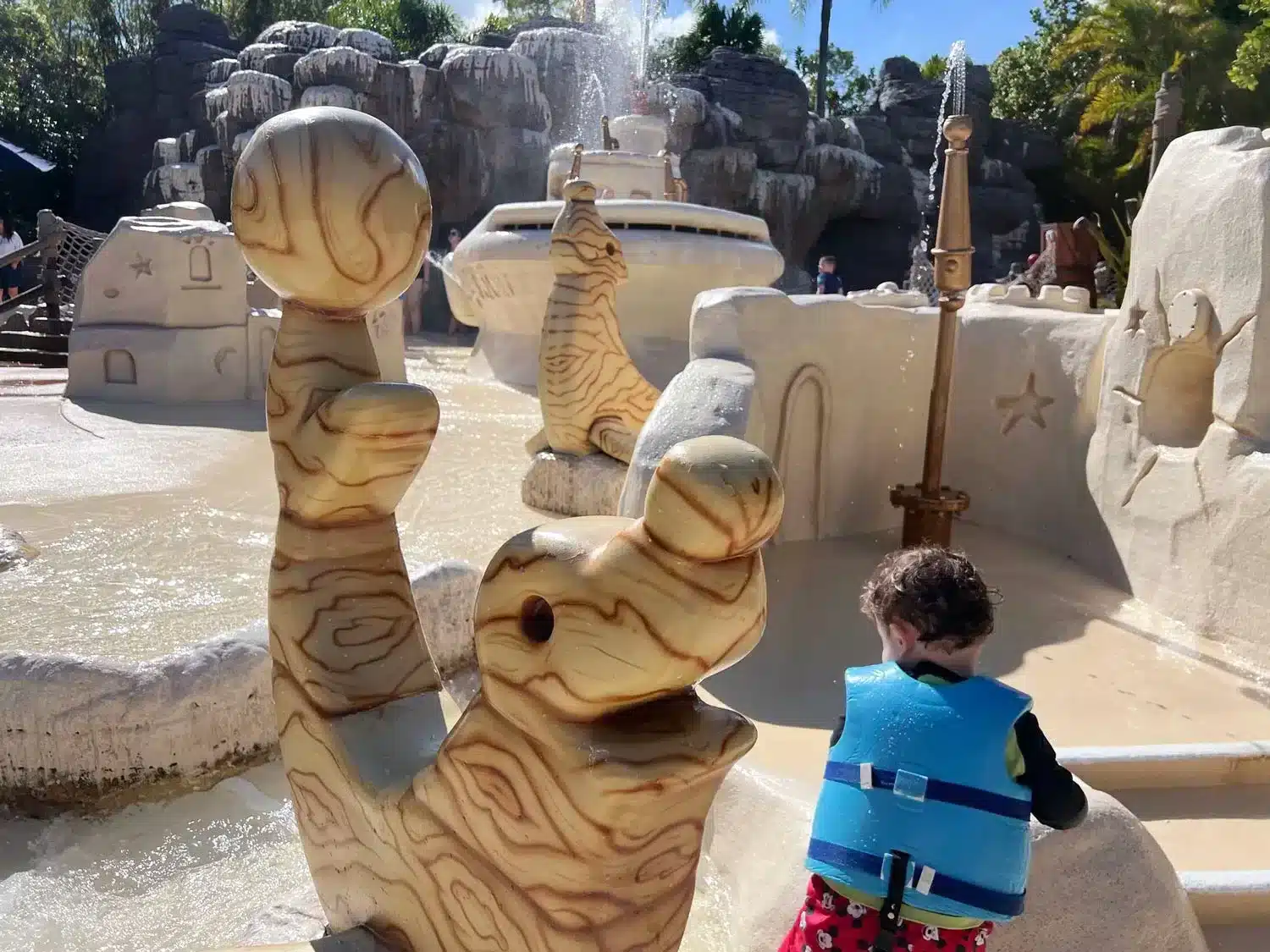 Toddler at Typhoon Lagoon - Disney World
