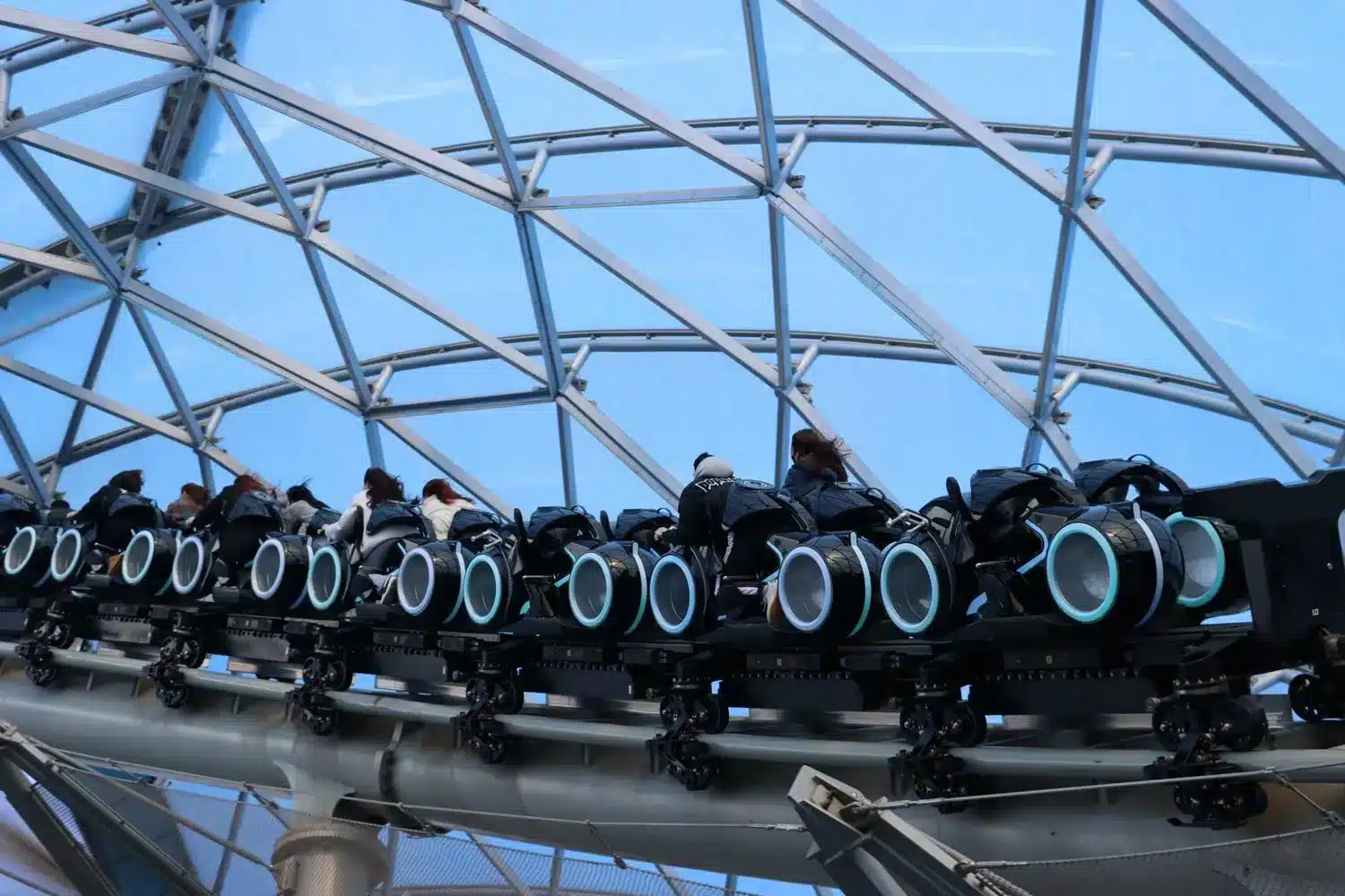 Tron Lightcycle Run - Magic Kingdom Roller Coaster