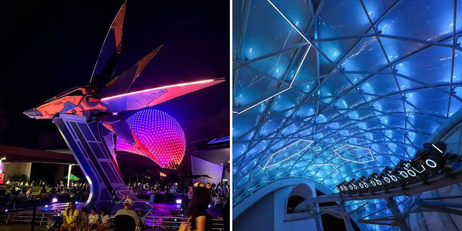 Tron Lightcycle Run and Guardians of the Galaxy Cosmic Rewind - Virtual Queue on the Same Day