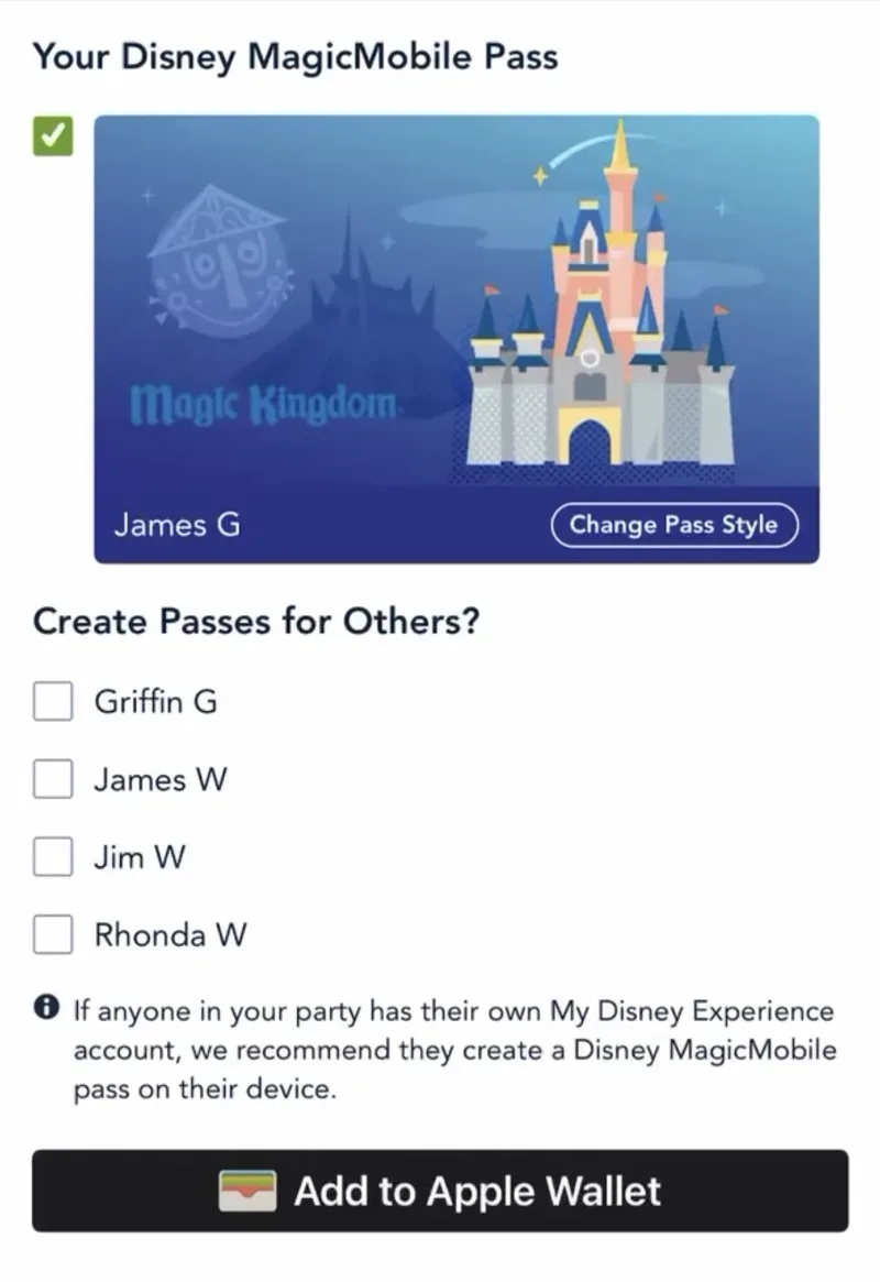 Disney MagicMobile for iPhone - Guide2WDW