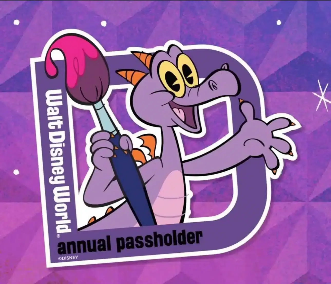Figment Annual Passholder Magnet - Disney World VIPassholder Days