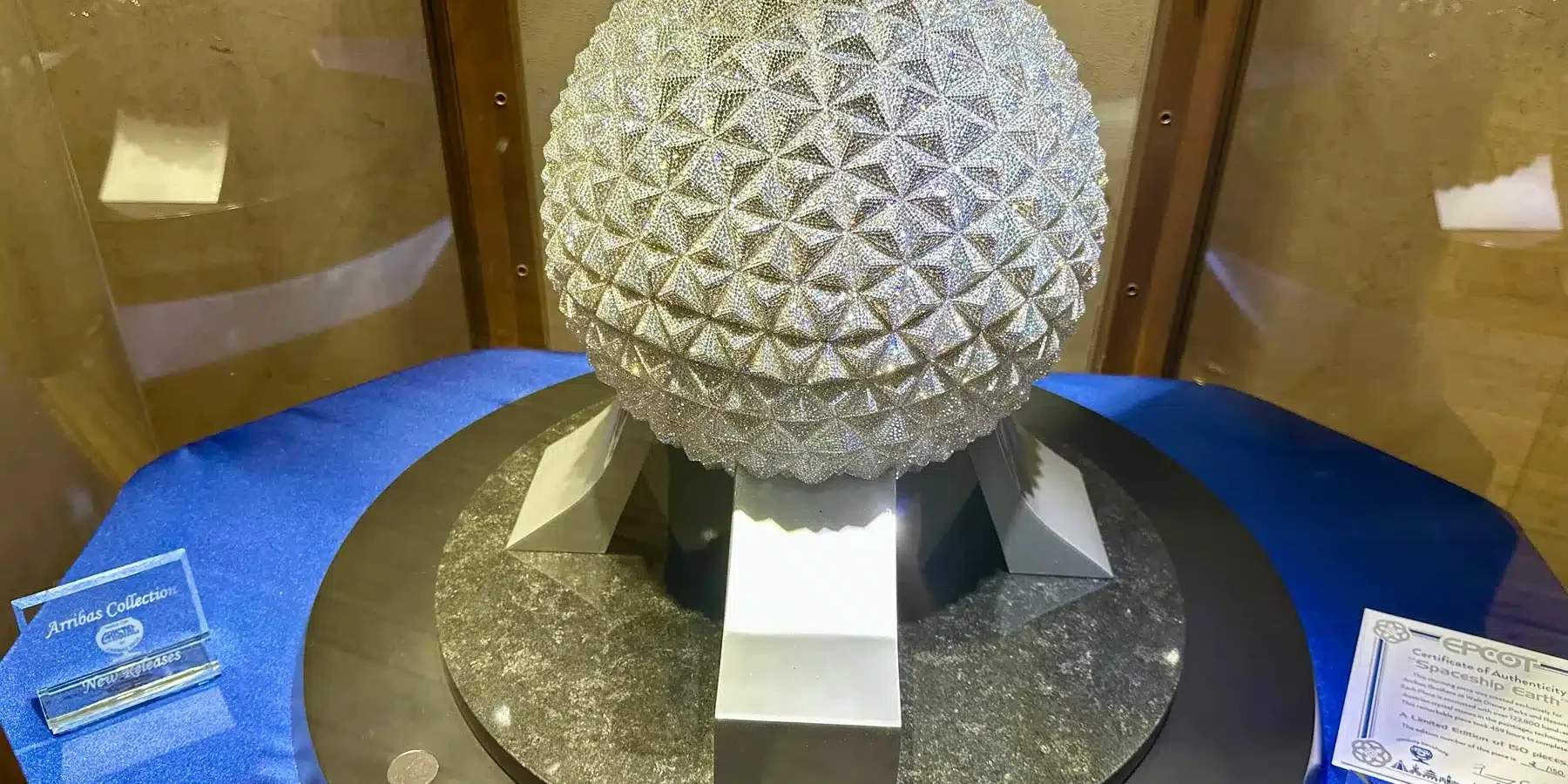 Spaceship Earth Crystal - Arribas Collection