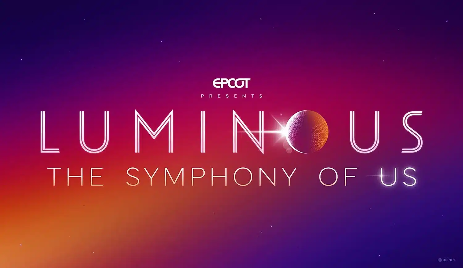 Luminous Symphony of Us - EPCOT Fireworks Show Logo