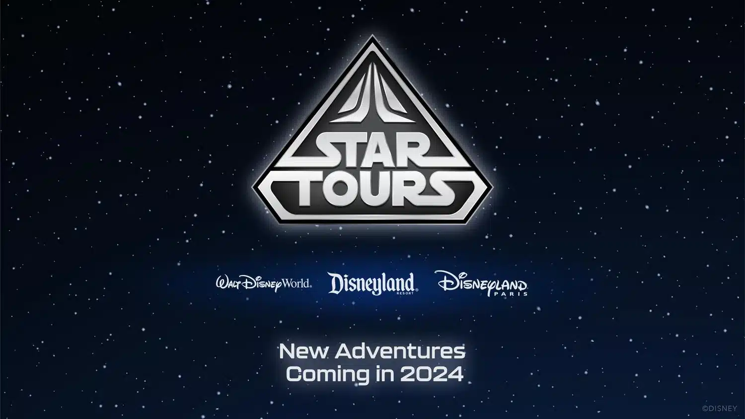 Star Tours Announcement - Destination D23