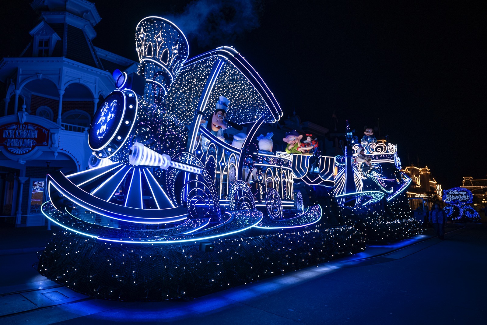 Disney Starlight Train at the end of the parade
