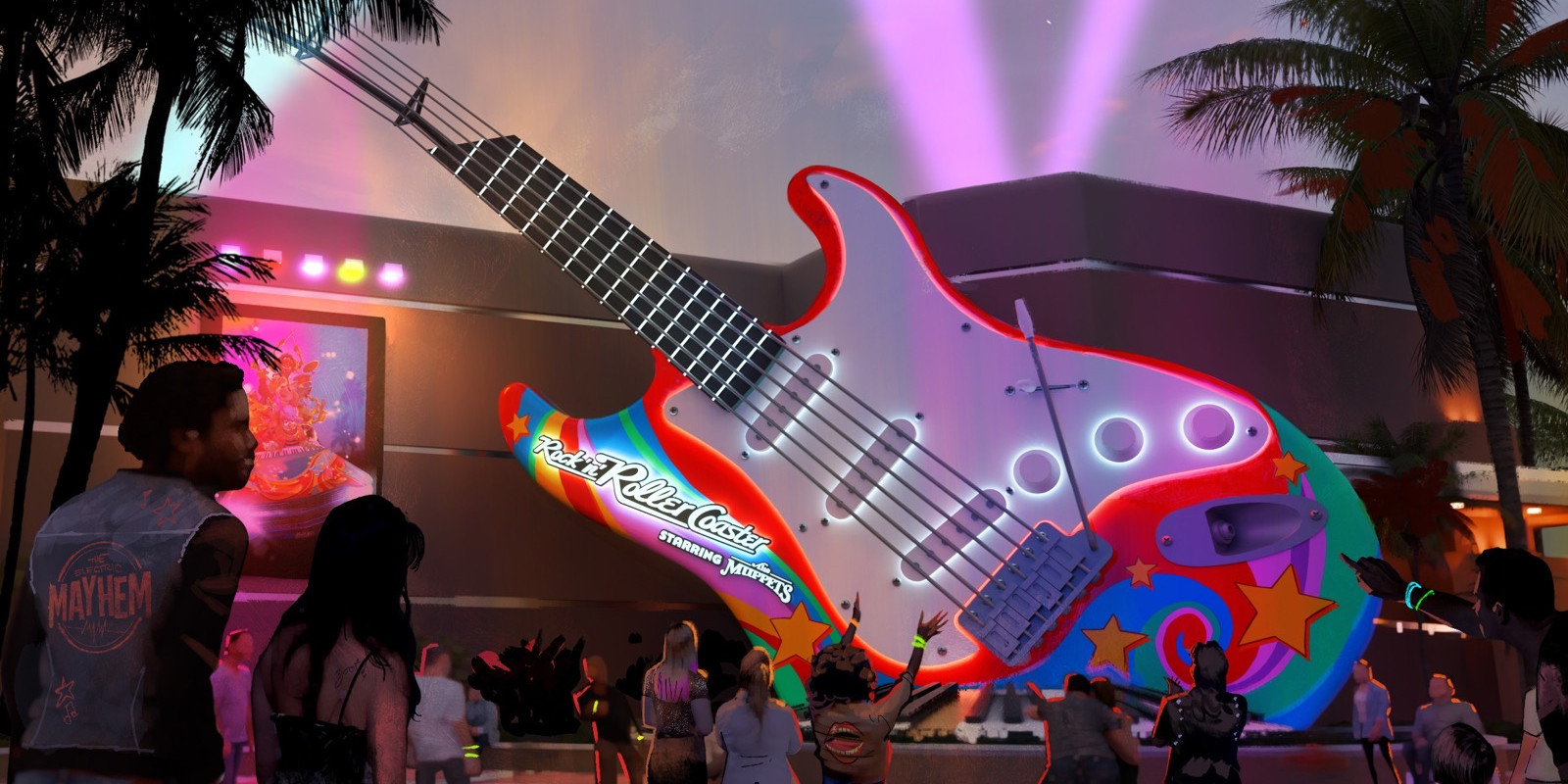 New Design for Rock 'n' Roller Coaster Starring The Muppets