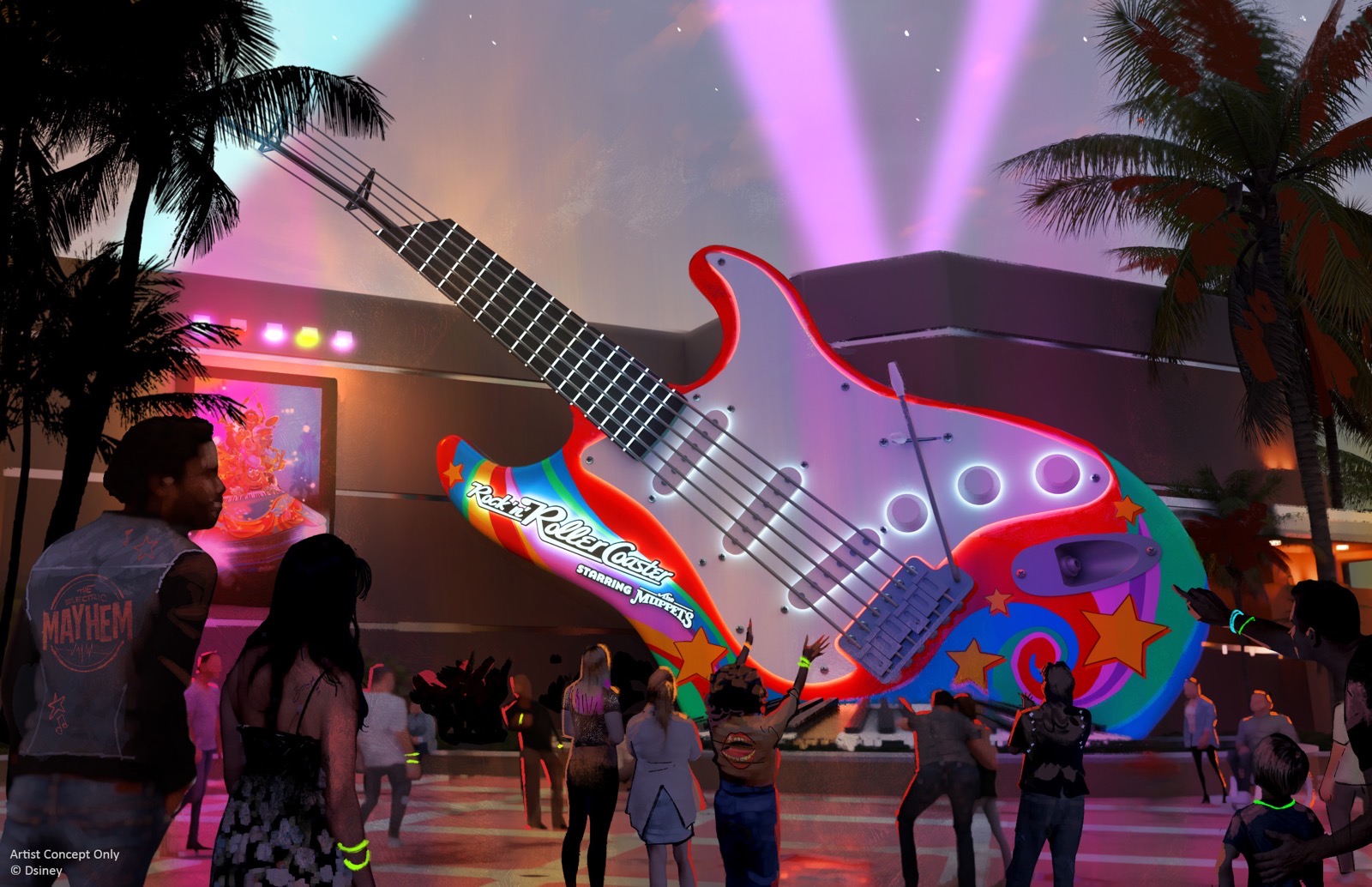 New Design for Rock 'n' Roller Coaster Starring The Muppets