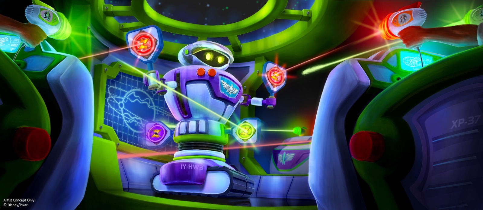 New technology coming to Buzz Lightyear Space Ranger Spin