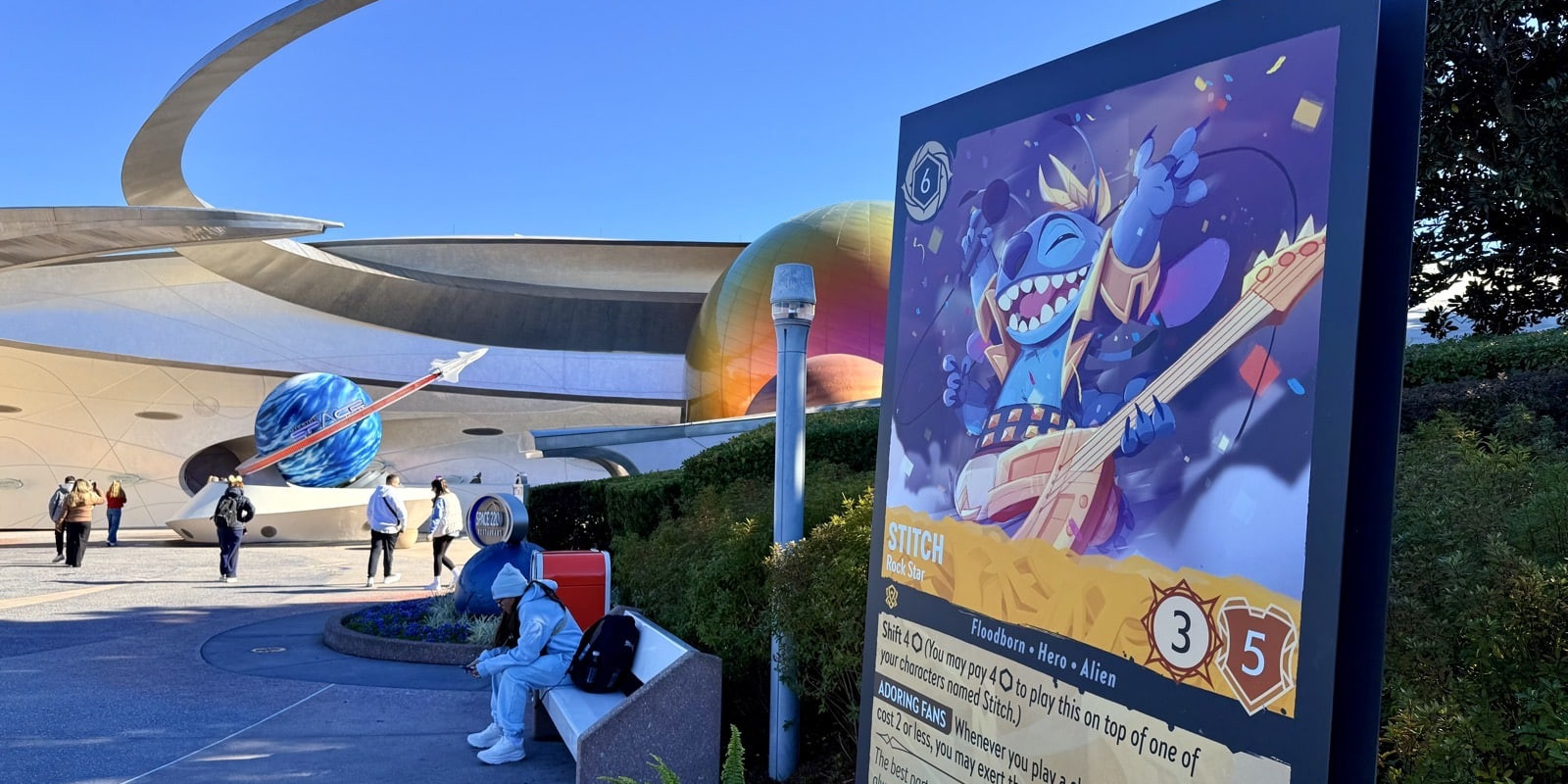 Stitch Card - Lorcana Ink & Find Scavenger Hunt EPCOT Festival of the Arts 2026 - Guide2WDW