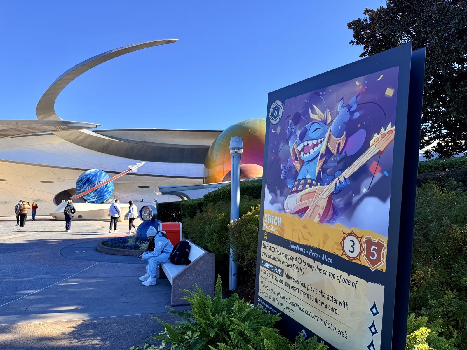 Stitch Card - Lorcana Ink & Find Scavenger Hunt EPCOT Festival of the Arts 2026 - Guide2WDW