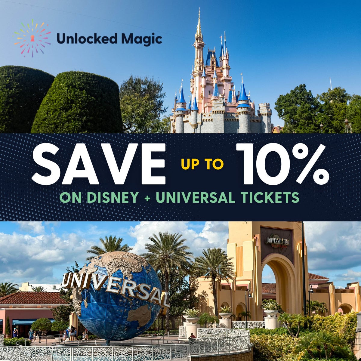 Unlocked Magic - Discount Disney Tickets