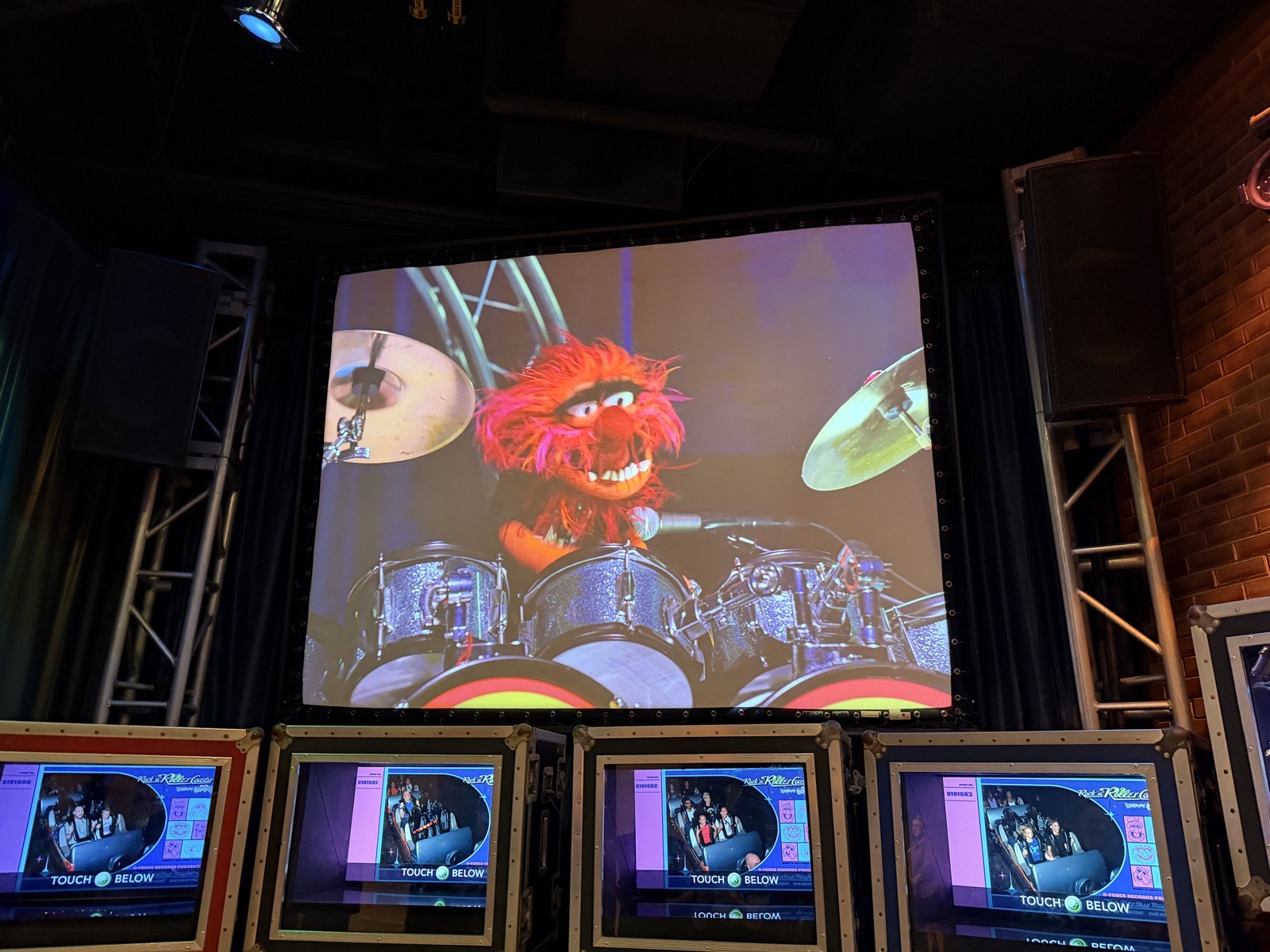Animal Post Show - Rock N Roller Coaster Starring The Muppets - Hollywood Studios Ride - Guide2WDW