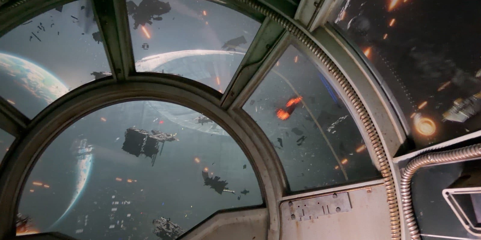 Death Star on Endor - Millennium Falcon Smugglers Run - Hollywood Studios Ride - Guide2WDW