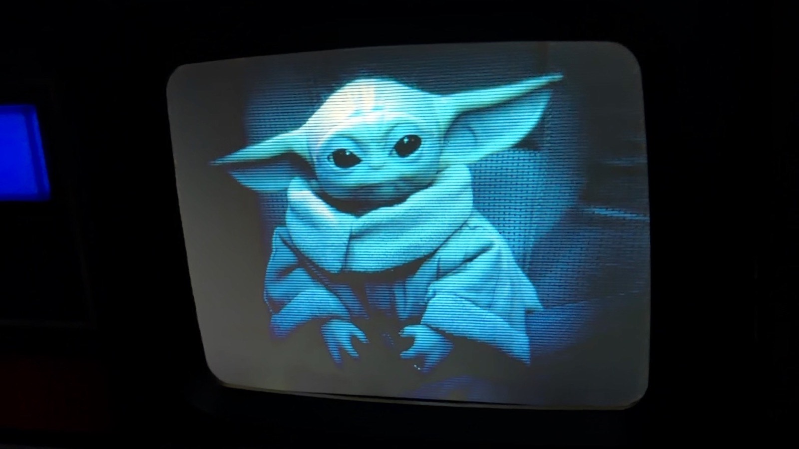 Grogu on Screen - Millennium Falcon Smugglers Run - Disney World Ride - Guide2WDW