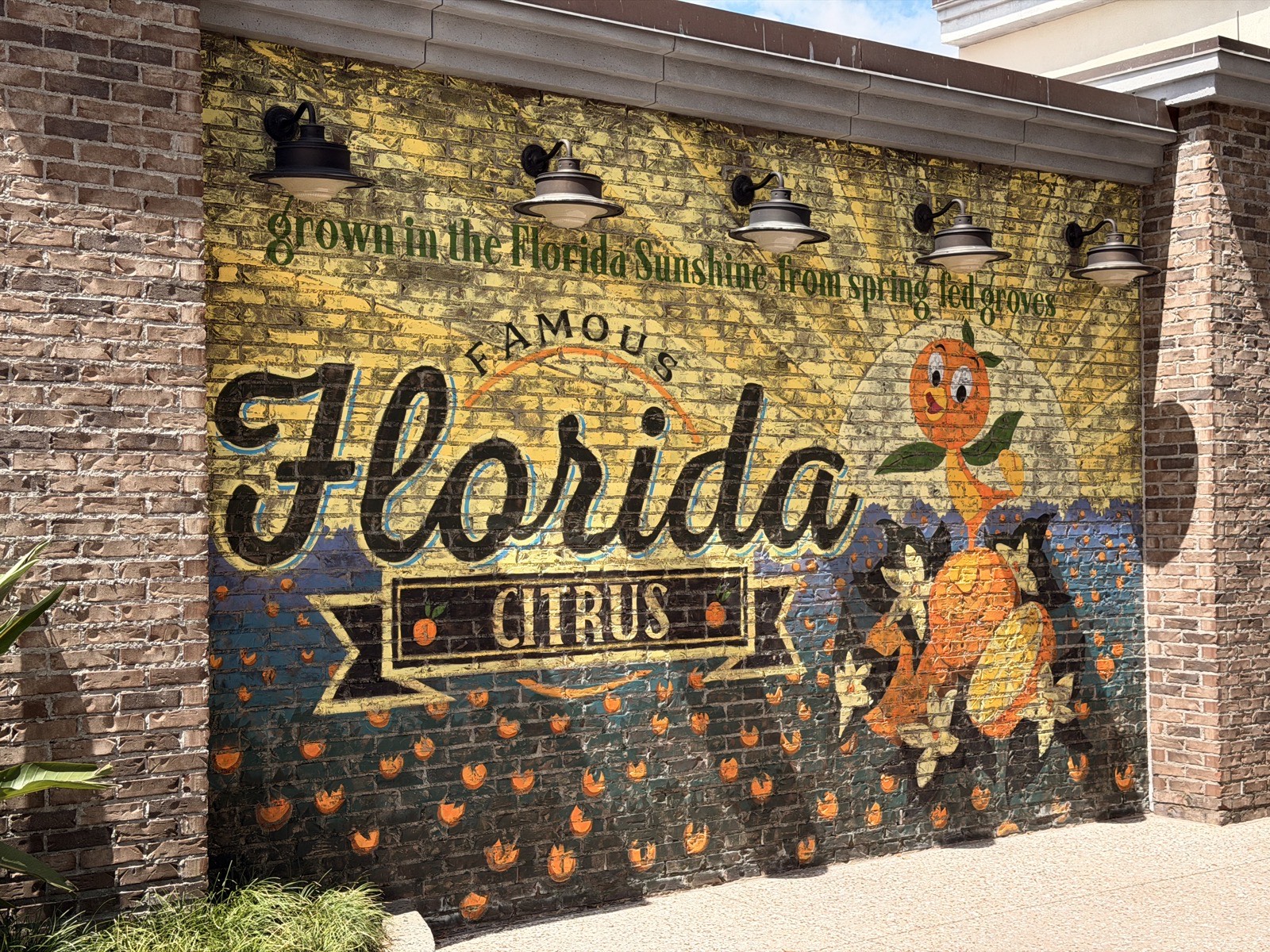 Orange Bird Mural - Disney Springs - Guide2WDW