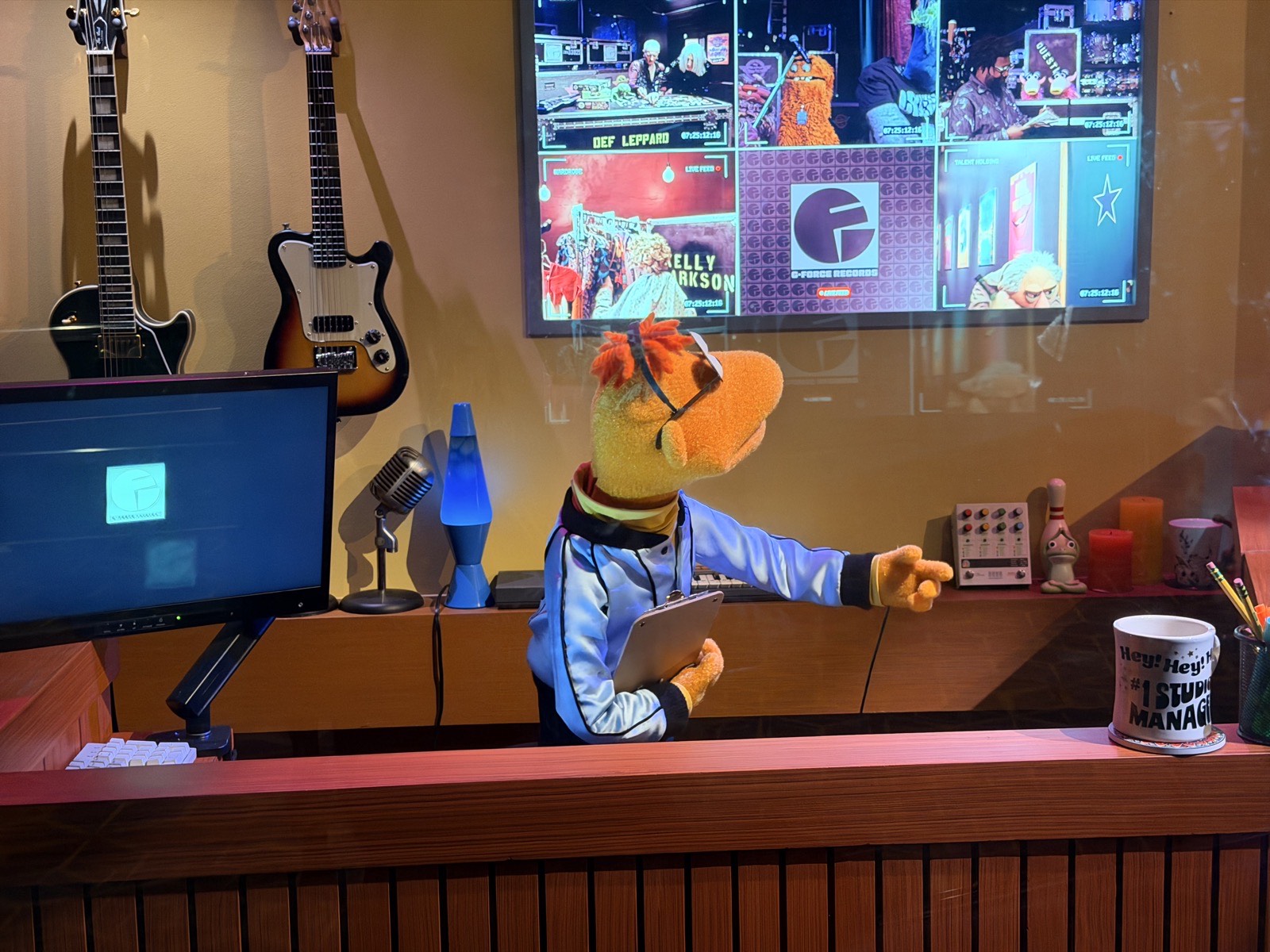 Scooter Animatronic - Rock N Roller Coaster Starring The Muppets - Hollywood Studios Ride - Guide2WDW